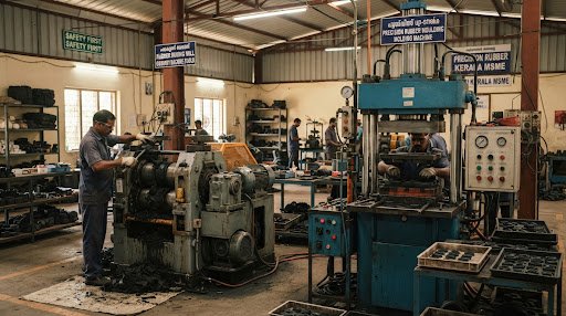 Active shopfloor at Sevana Polymers